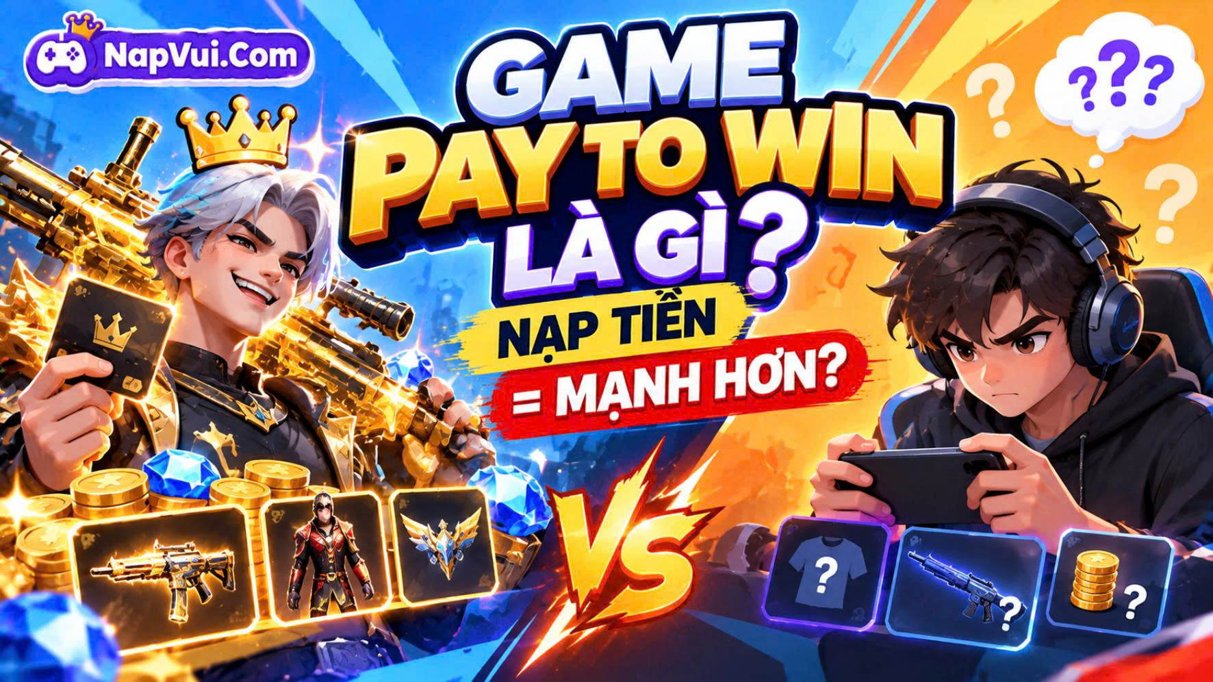 Game Pay to Win Là Gì? Nạp Tiền Có Thực Sự Giúp Chơi Giỏi Hơn?