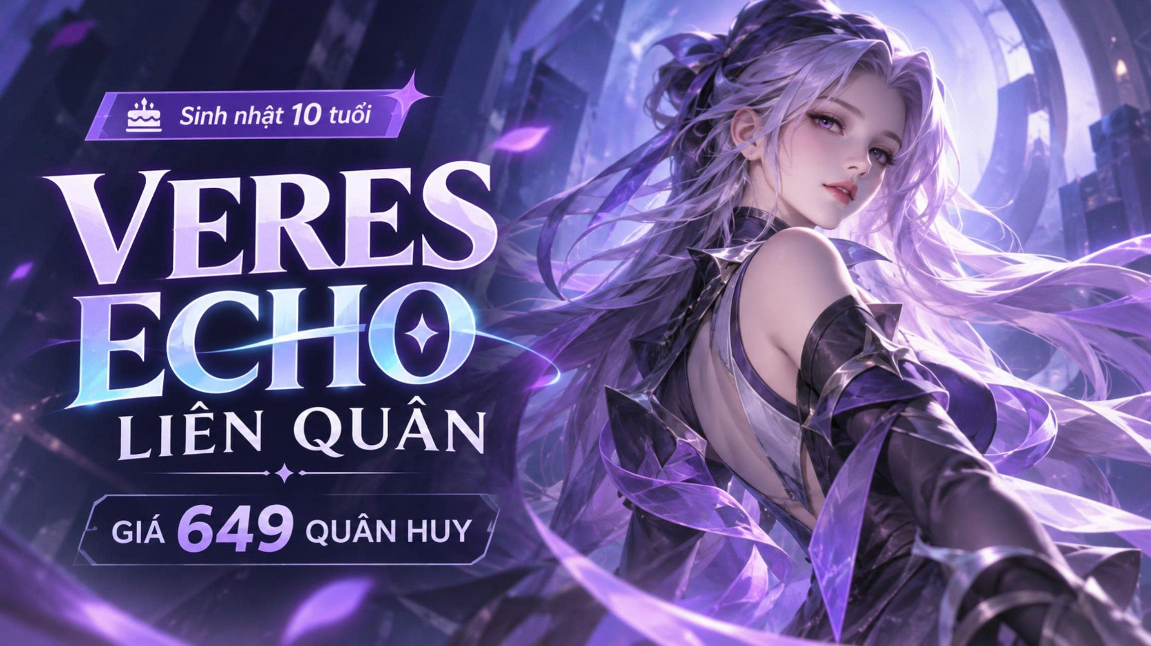 Skin Veres ECHO Liên Quân 2026 Giá 649 Quân Huy – Cách Mua Và Những Điều Cần Biết