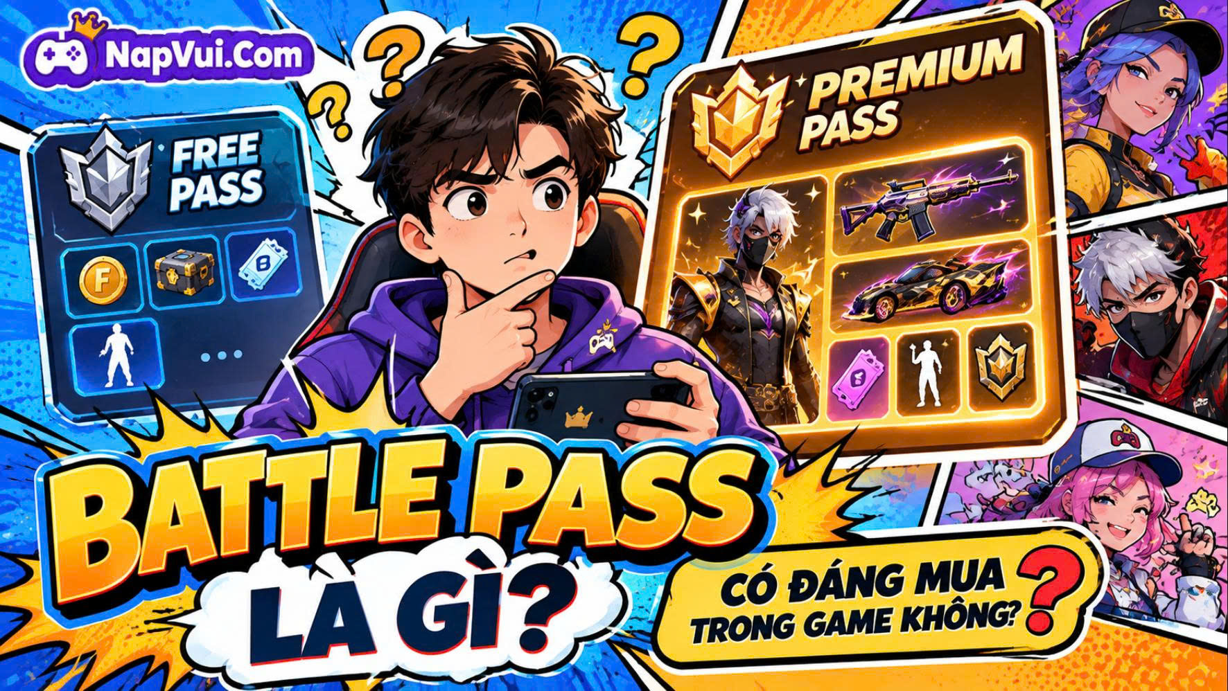 Battle Pass Là Gì? Có Đáng Mua Trong Game Không?